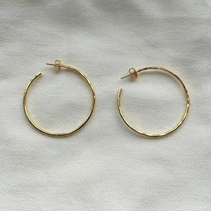 Gorjana 1.5” Gold Hoop Earrings